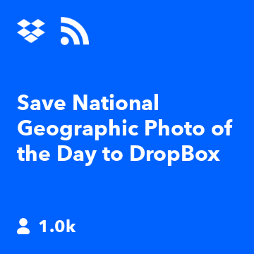 Save National Geographic Photo of the Day to DropBox