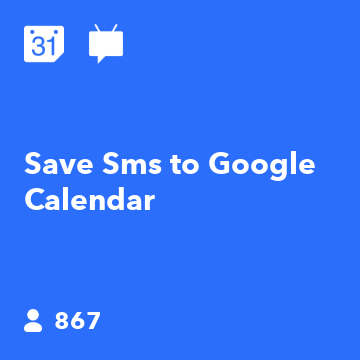 Save Sms to Google Calendar 