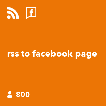 rss to facebook page