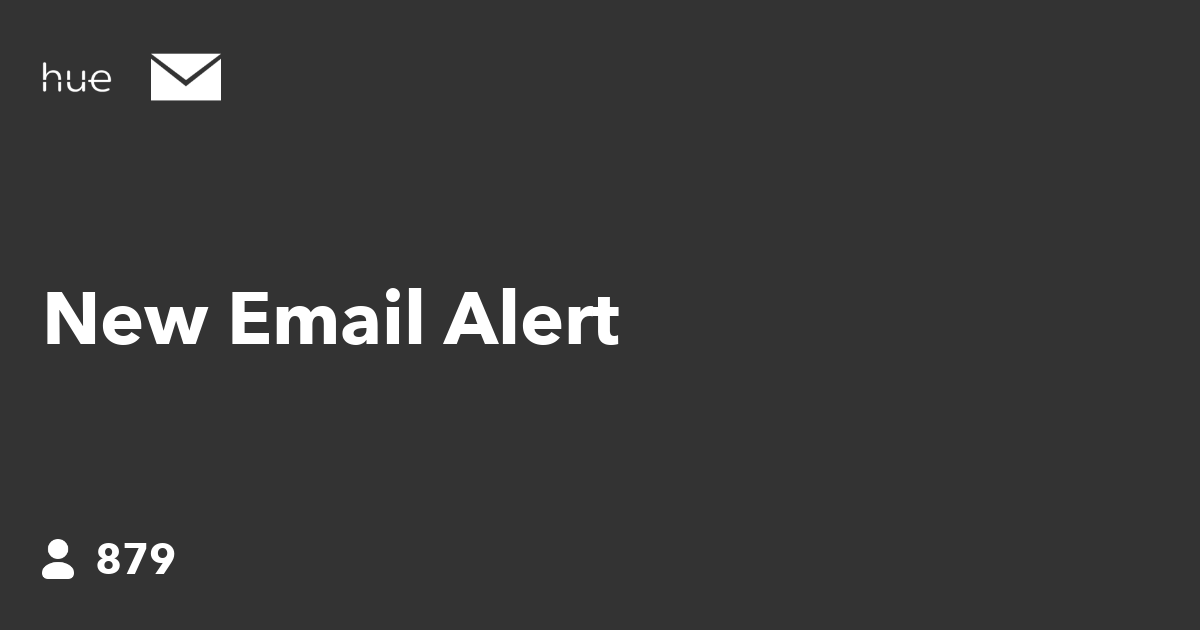 New Email Alert - IFTTT