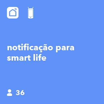 notificação para smart life